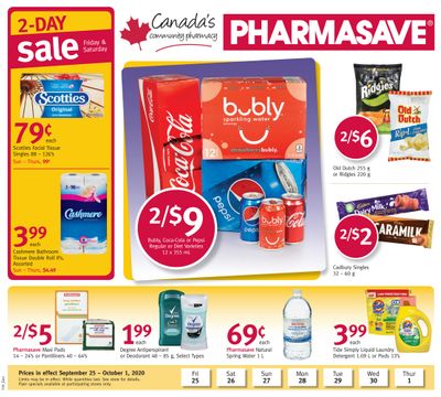 Pharmasave (ON) Flyer September 25 to October 1