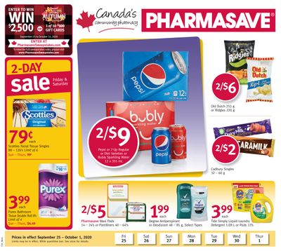 Pharmasave (West) Flyer September 25 to October 1