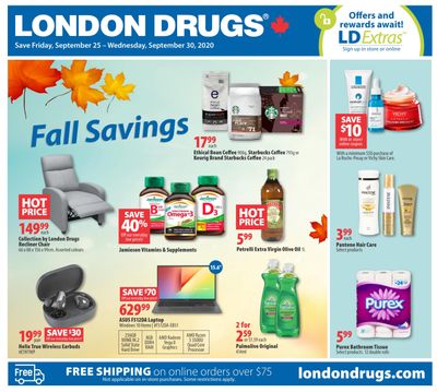 London Drugs Flyer September 25 to 30