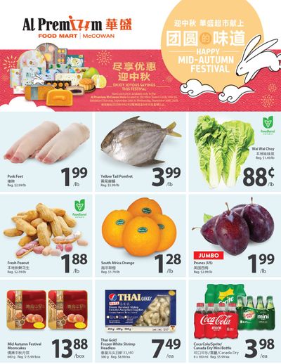 Al Premium Food Mart (McCowan) Flyer September 24 to 30