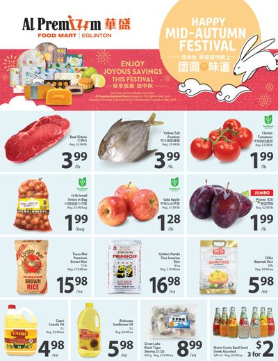 Al Premium Food Mart (Eglinton Ave.) Flyer September 24 to 30
