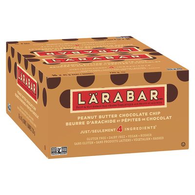 Larabar Barres énergétiques sans gluten au beurre de cacahuète au chocolat aux fruits et aux noix 720 g on Sale for $15.90 (Save$ 9.09) at Amazon Canada