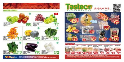 Tasteco Supermarket Flyer September 25 to October 1