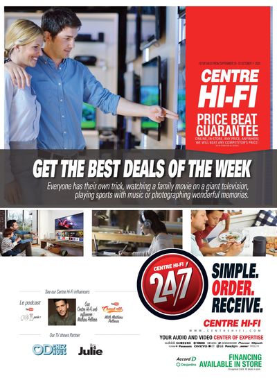 Centre Hi-Fi Flyer September 25 to October 1