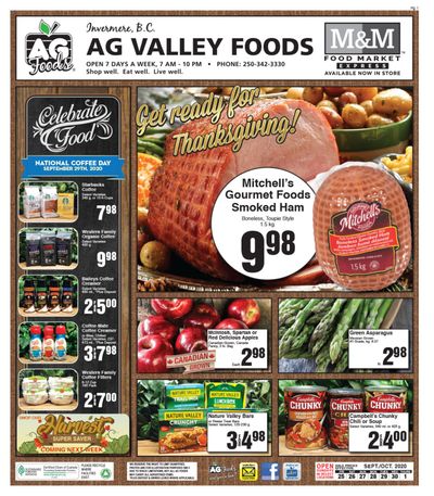 AG Foods Flyer September 25 to October 1