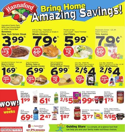 Hannaford (NY) Weekly Ad Flyer September 27 to October 3