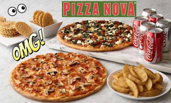 FAMILY SPECIAL at Pizza Nova FAMILY SPECIAL at Pizza Nova