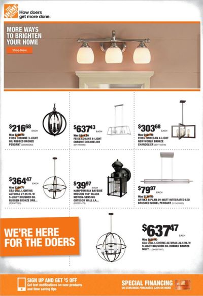 The Home Depot Weekly Ad Flyer September 24 to October 1