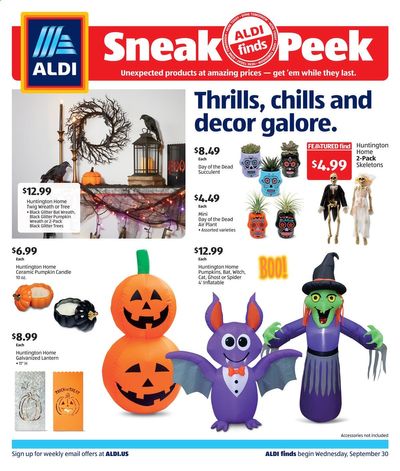 ALDI (CA) Weekly Ad Flyer September 30 to October 6