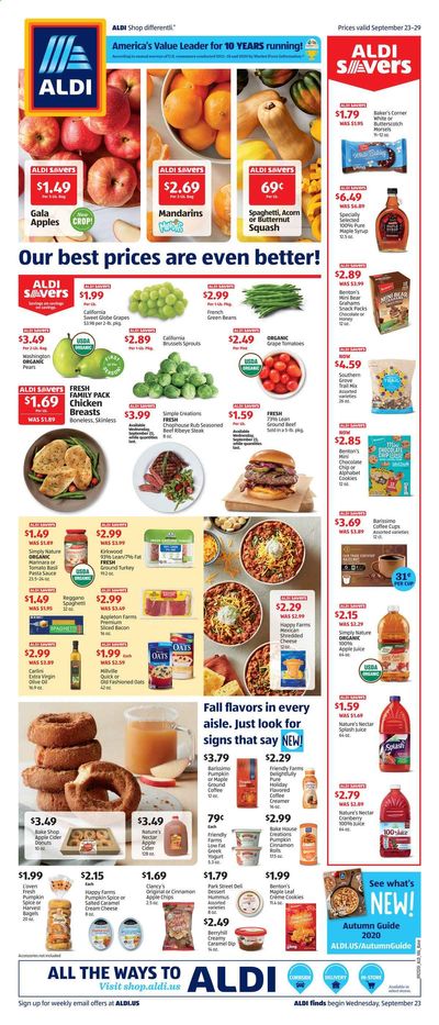 ALDI (IL, IN, MI) Weekly Ad Flyer September 23 to September 29