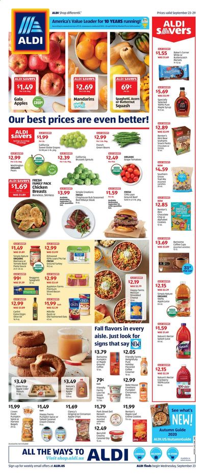 ALDI (IN, MO, OH, WI) Weekly Ad Flyer September 23 to September 29