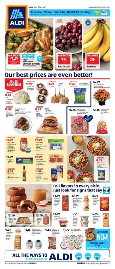 ALDI (CA, IL, OH) Weekly Ad Flyer September 23 to September 29