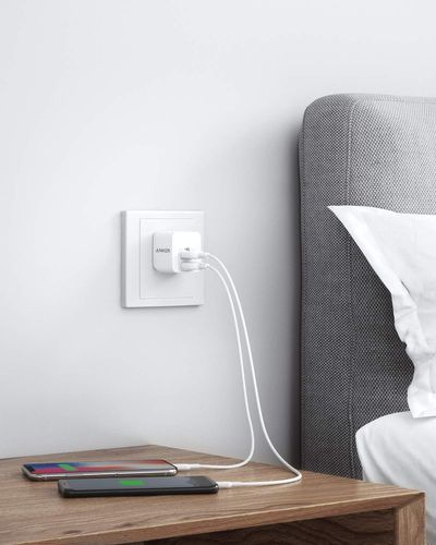 Anker PowerPort Mini super compact dual USB wall charger on Sale for 11.99 (Save 5.00) at Amazon Canada