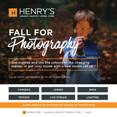 Henry's Flyer September 25 to October 1