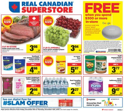 Real Canadian Superstore (West) Flyer December 6 to 12