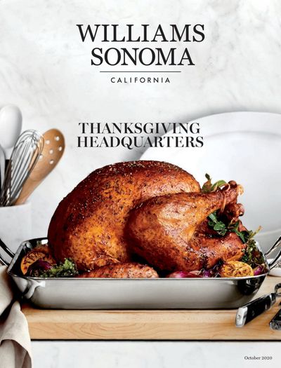 Williams-Sonoma Weekly Ad Flyer October 1 to October 31