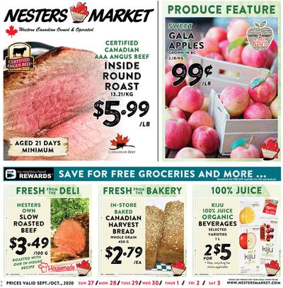 Nesters Market Flyer September 27 to October 3