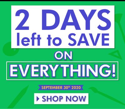 September 30th Savings! 