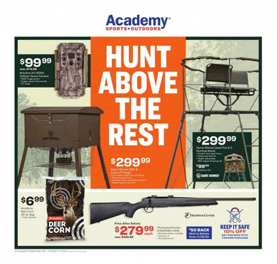 Academy Sports Weekly Ad Flyer September 28 to October 11