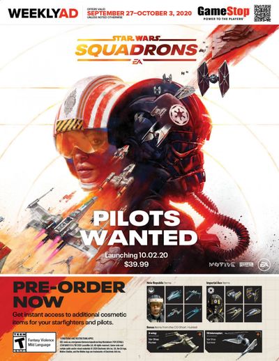 GameStop Weekly Ad Flyer September 27 to October 3