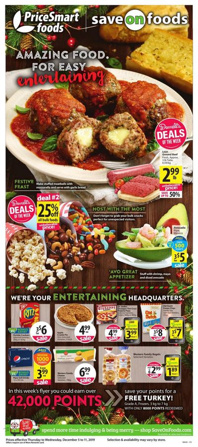 PriceSmart Foods Flyer December 5 to 11
