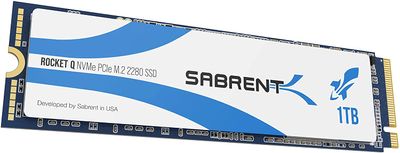 Sabrent Rocket Q 1TB NVMe PCIe M.2 2280 Internal SSD High Performance Solid State Drive R/W 3200/2000MB/s  On Sale for $ 149.99 (Save $ 20.00) at Amazon Canada