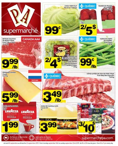 Supermarche PA Flyer September 16 to 22