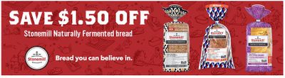 Walmart Canada Coupons: Save $1.50 On Stonemill Naturally Fermented Bread