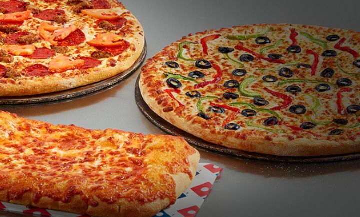 2-MED/3TOPPING-CHEESY BREAD at Domino's Pizza