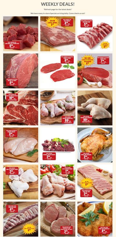 Robert's Fresh and Boxed Meats Flyer September 29 to October 5
