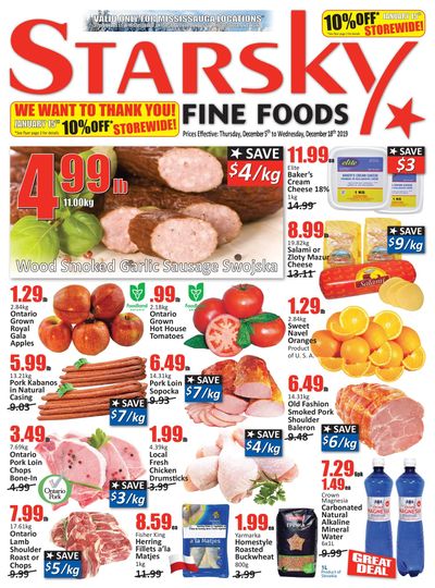 Starsky Foods (Mississauga) Flyer December 5 to 18