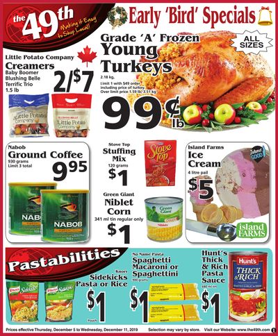 The 49th Parallel Grocery Flyer December 5 to 11
