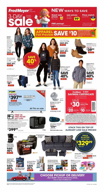 Fred Meyer Weekly Ad Flyer September 27 to September 29