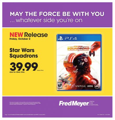Fred Meyer Weekly Ad Flyer October 2 to October 2