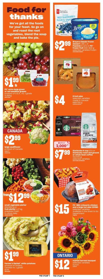 Independent Grocer (ON) Flyer October 1 to 7