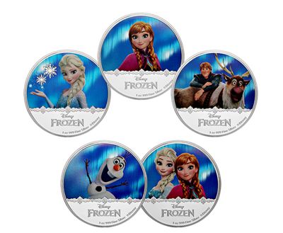 Royal Canadian Mint Coins: Disney Frozen Collection + Aurora Borealis: Celebrating Canadian Fun and Festivities