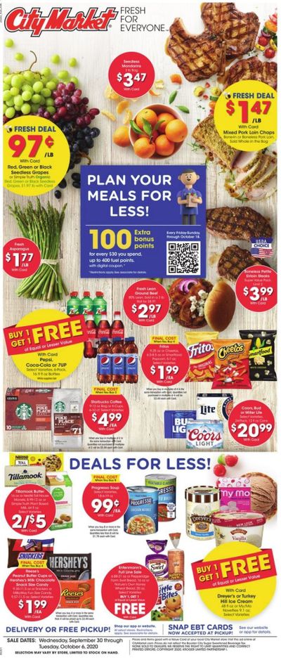 City Market Weekly Ad Flyer September 30 to October 6