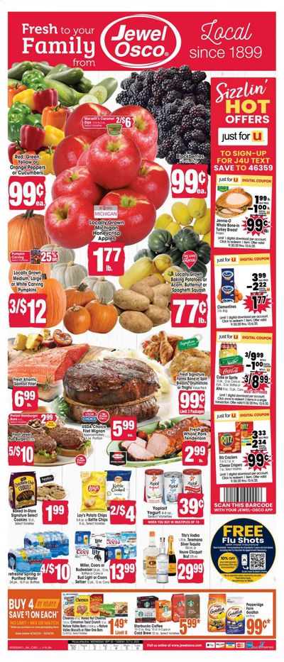 Jewel Osco (IL) Weekly Ad Flyer September 30 to October 6