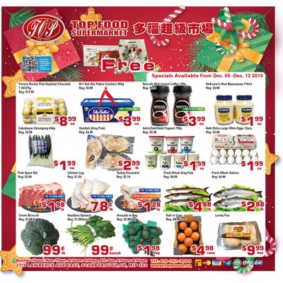 Top Food Supermarket Flyer December 6 to 12