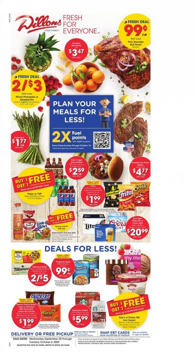 Dillons Weekly Ad Flyer September 30 to October 6