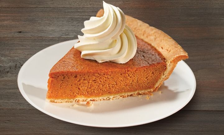 PUMPKIN PIE at Swiss Chalet
