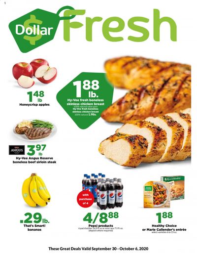 Hy-Vee (IA) Weekly Ad Flyer September 30 to October 6