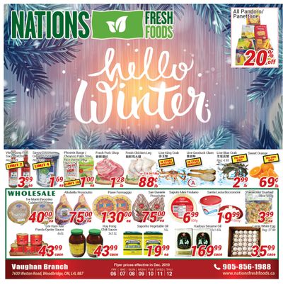 Nations Fresh Foods (Vaughan) Flyer December 6 to 12
