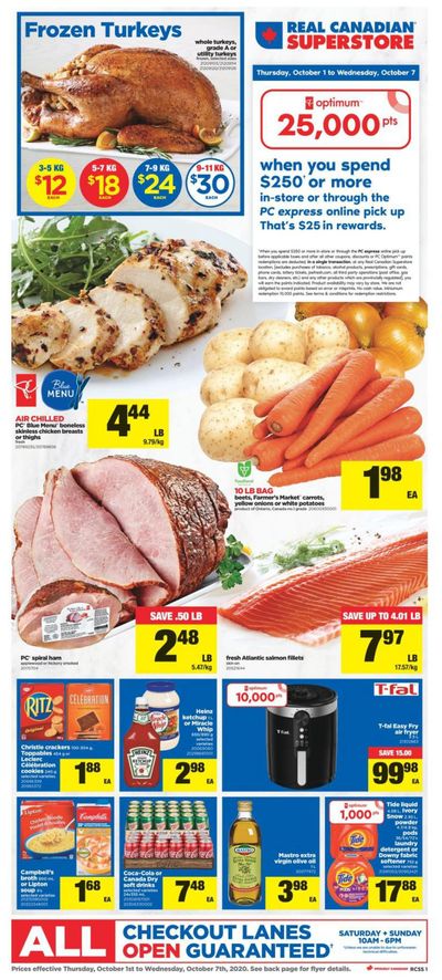 Real Canadian Superstore (ON) Flyer October 1 to 7
