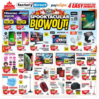 Factory Direct Flyer September 30 to October 7