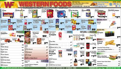 Western Foods Flyer September 30 to October 6