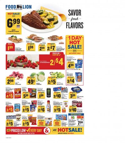 Food Lion (MD) Weekly Ad Flyer September 30 to October 6