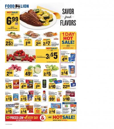 Food Lion (TN) Weekly Ad Flyer September 30 to October 6