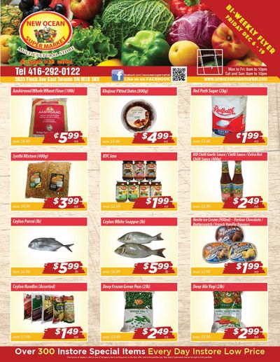 New Ocean Supermarket Flyer December 6 to 19
