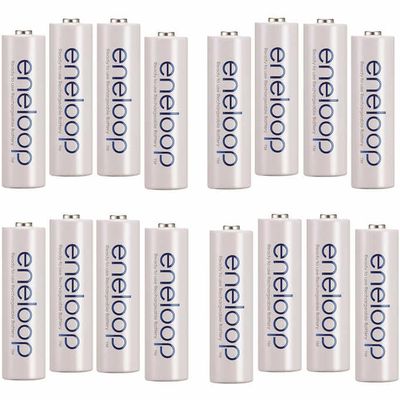 Eneloop AA Batteries 16-pack on Sale for $ 43.99 (Save $ 11.00) at Costco Canada